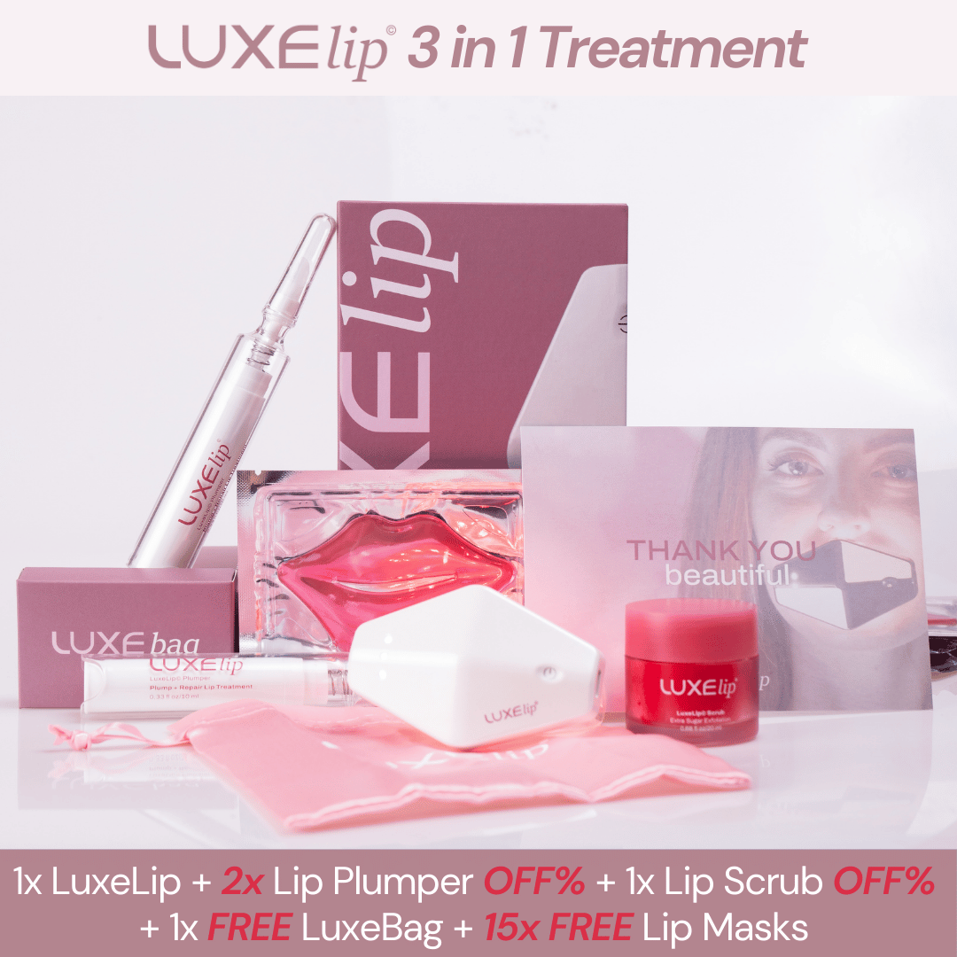 LuxeLip© Erase Lip Lines Without Injections in Just 6 min a day