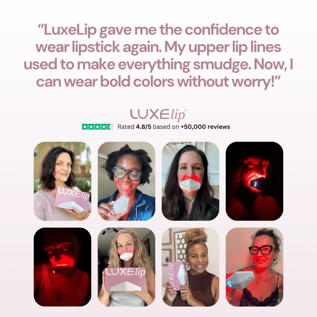 LuxeLip© Erase Lip Lines Without Injections in Just 6 min a day