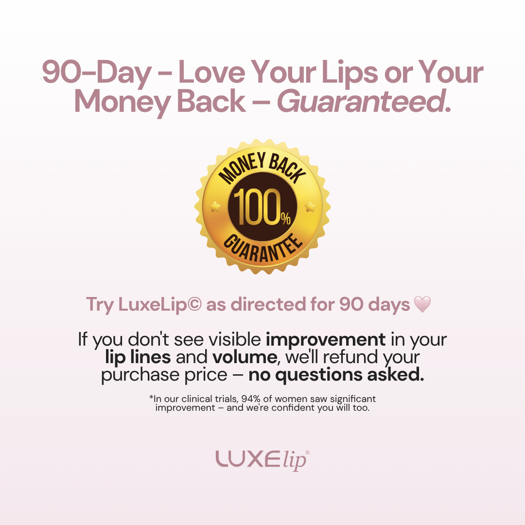 LuxeLip© Erase Lip Lines Without Injections in Just 6 min a day