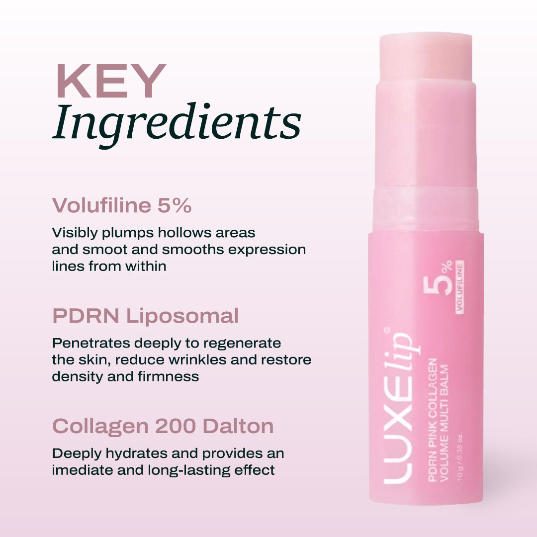 PDRN Collagen Glow Stick | LuxeLip©