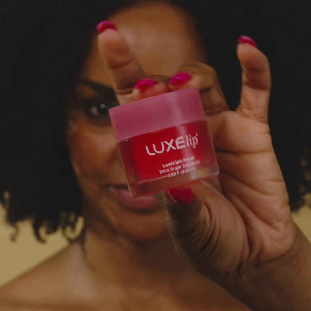 Load video: 2x Lip Scrub | LuxeLip©